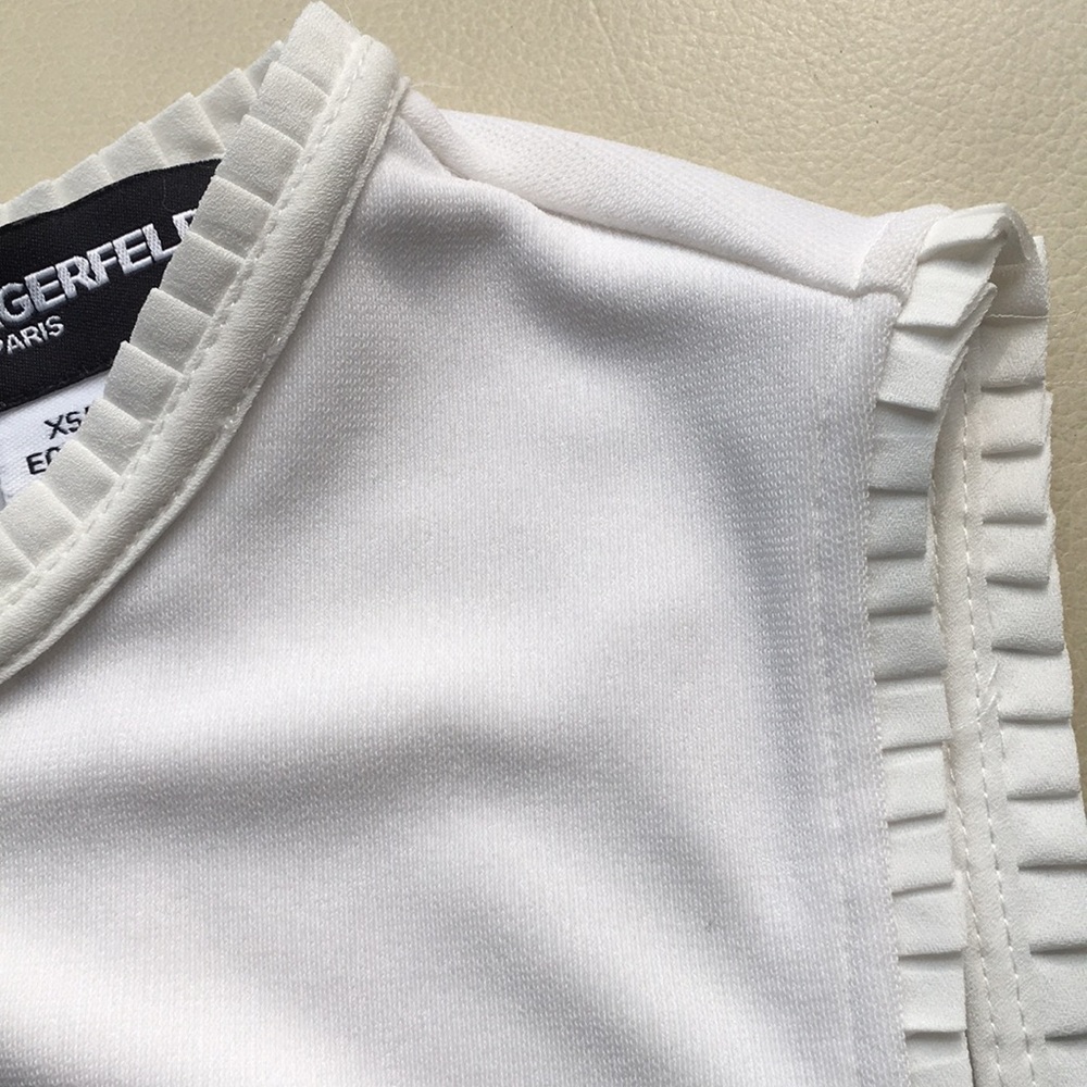 Elegant Karl lagerfeld sleeveless top - Picture 5 of 11